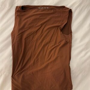 Abercrombie & Fitch Brown Tank Top